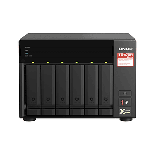 QNAP TS-673A Servidor NAS Con 6 Bahías Ryzen V1500B