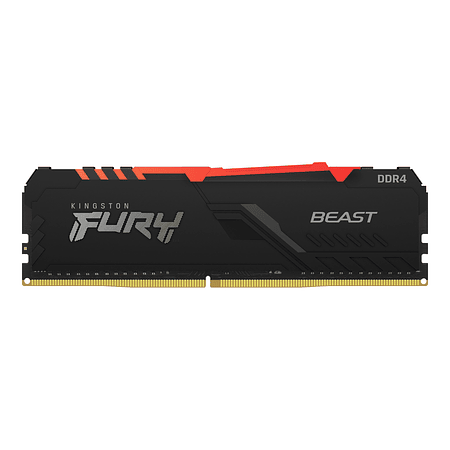 Kingston Fury Beast RGB [KF436C17BBA/8] Memoria Ram 8GB DIMM DDR4 3600MHz