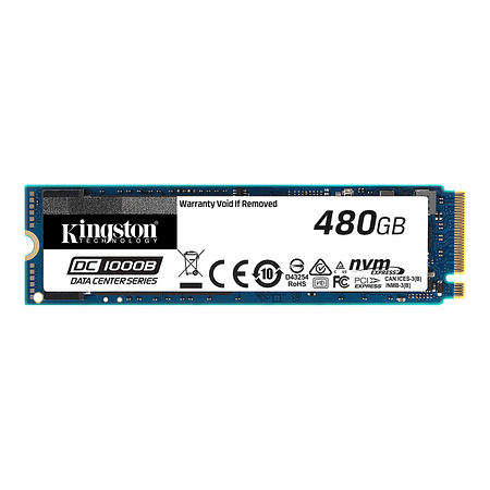 Kingston Data Center DC1000B Disco SSD Interno 480GB M.2 2280 PCIe 3.0 x4 NVMe