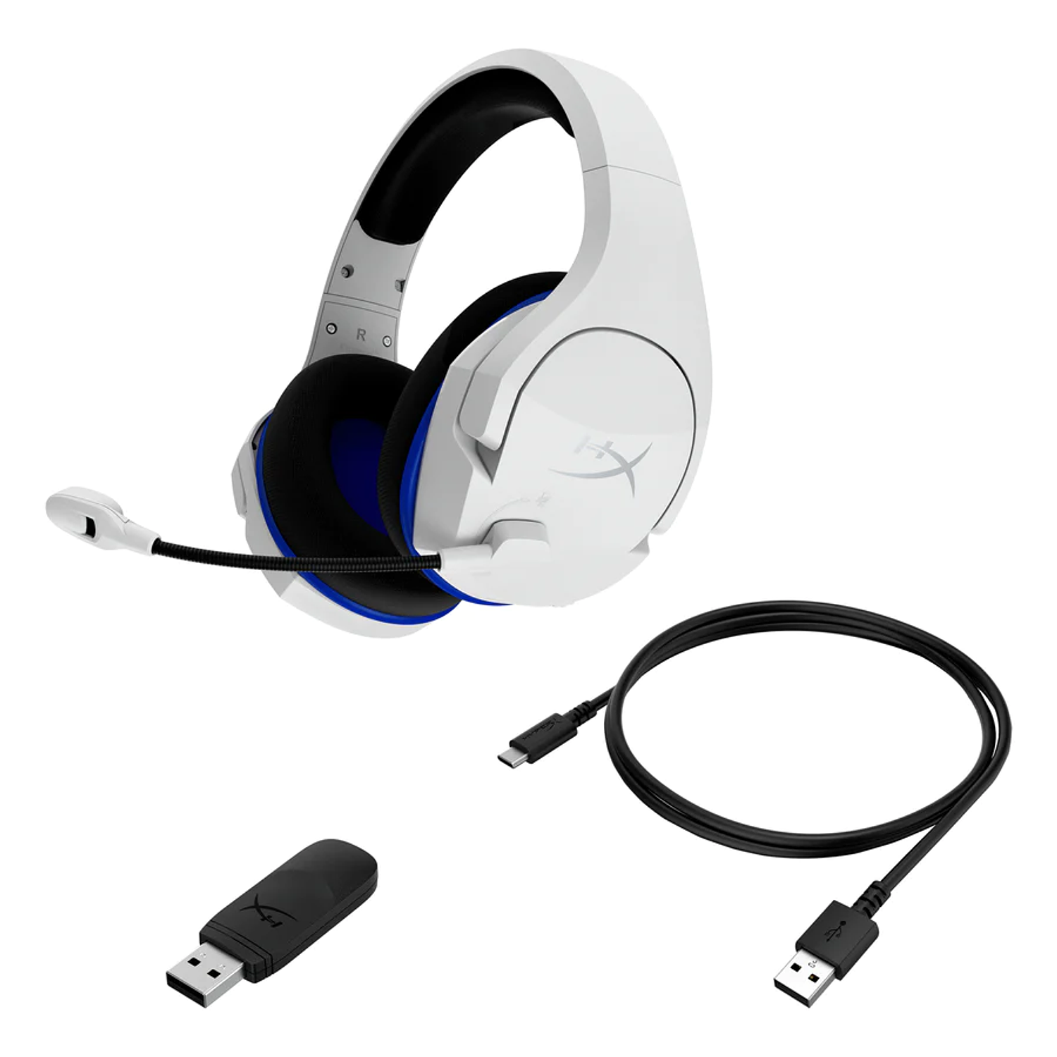 HyperX Cloud Stinger Core Audifonos Inalámbricos PlayStation Color Blanco  4