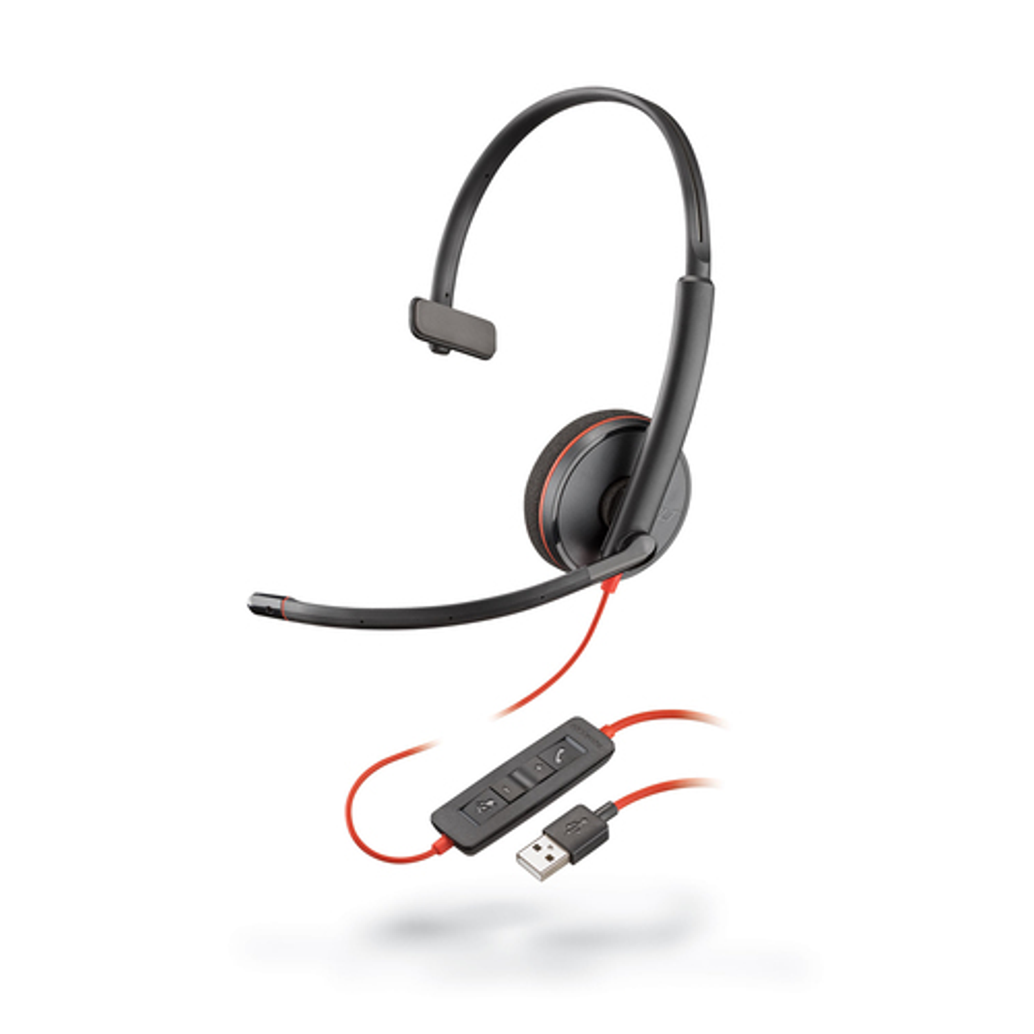 Poly Blackwire 3210 3200 Series Audífonos con  Cancelación de Sonido Activo USB-A