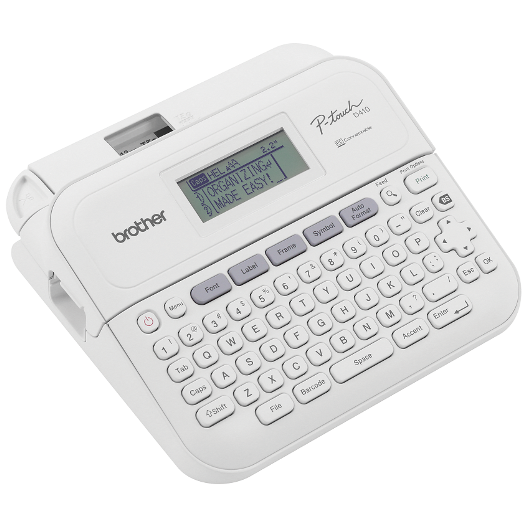 Brother P-Touch PT-D410 Rotuladora Electrónica de Escritorio con Conectividad USB