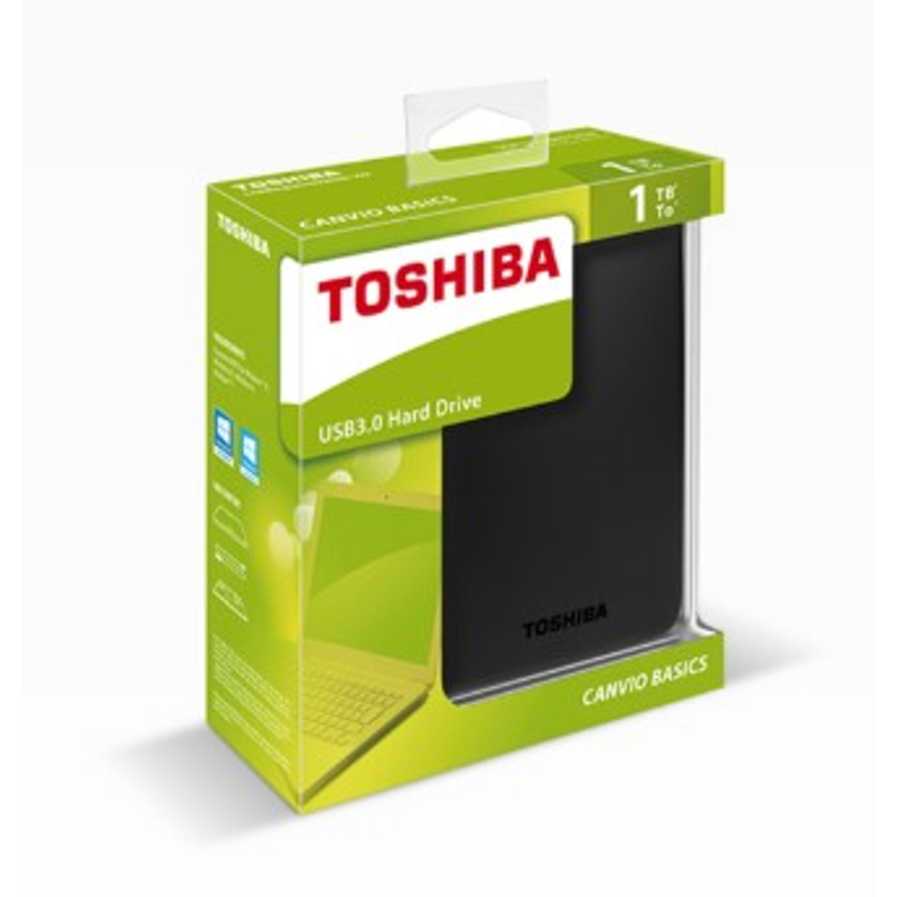 Toshiba Disco Duro Externo Canvio Basics 1TB USB 3.0