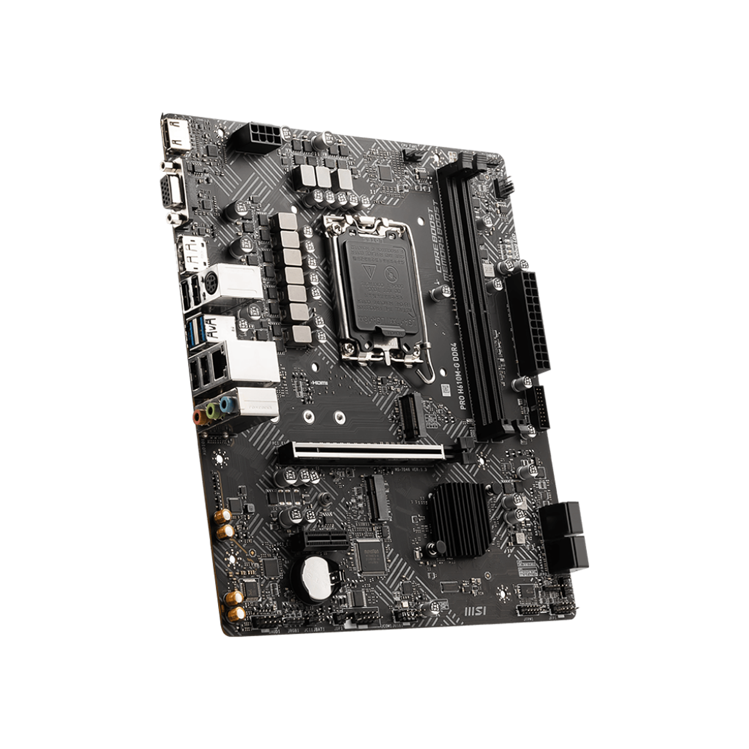 MSI PRO H610M-G DDR4 Placa Madre Socket LGA 1700 2