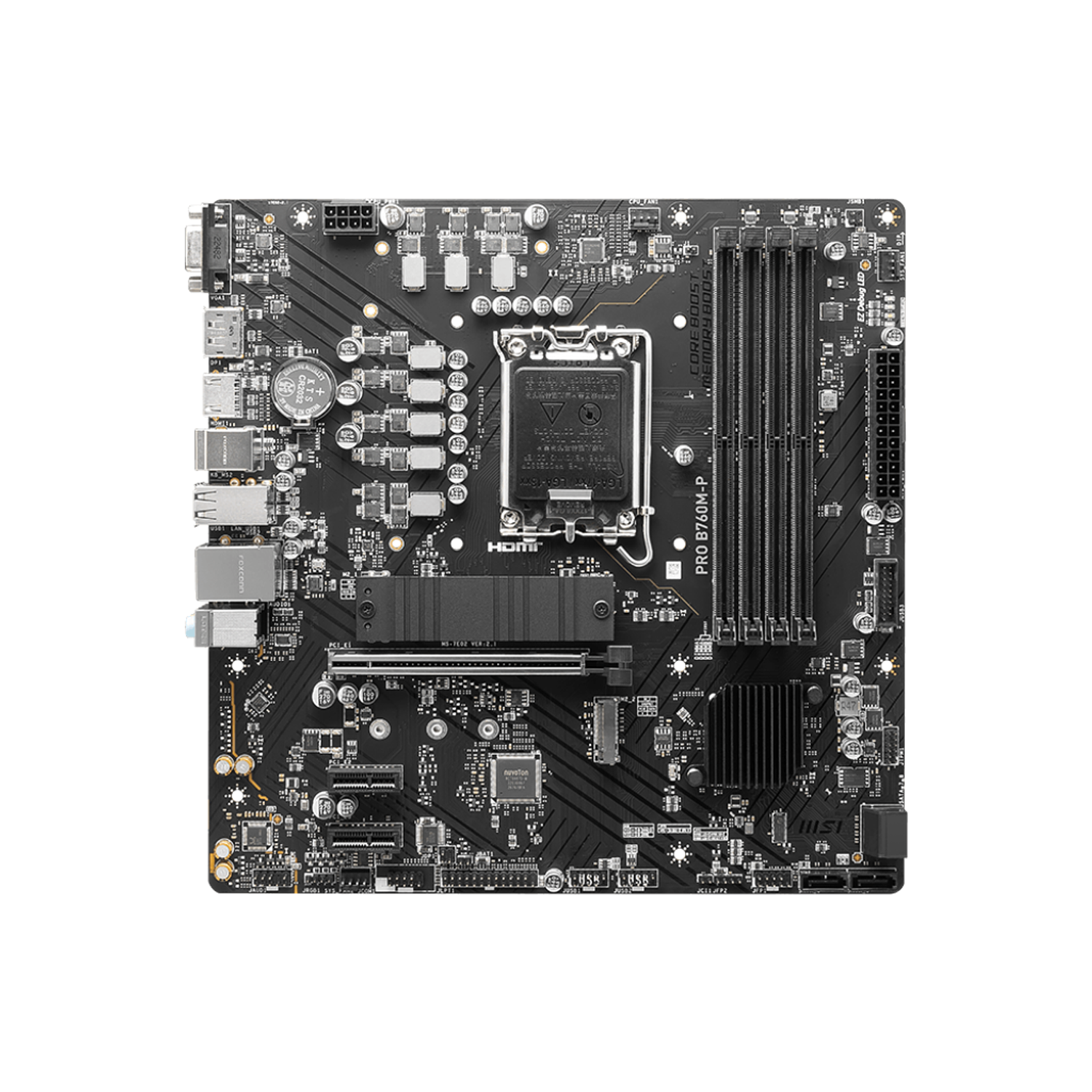 MSI PRO B760M-P Placa Madre Chipset Socket LGA 1700 1