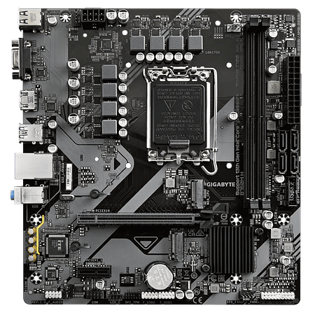 Gigabyte B760M H-1.0 Placa Madre Micro ATX Socket LGA1700 B760 Chipset 