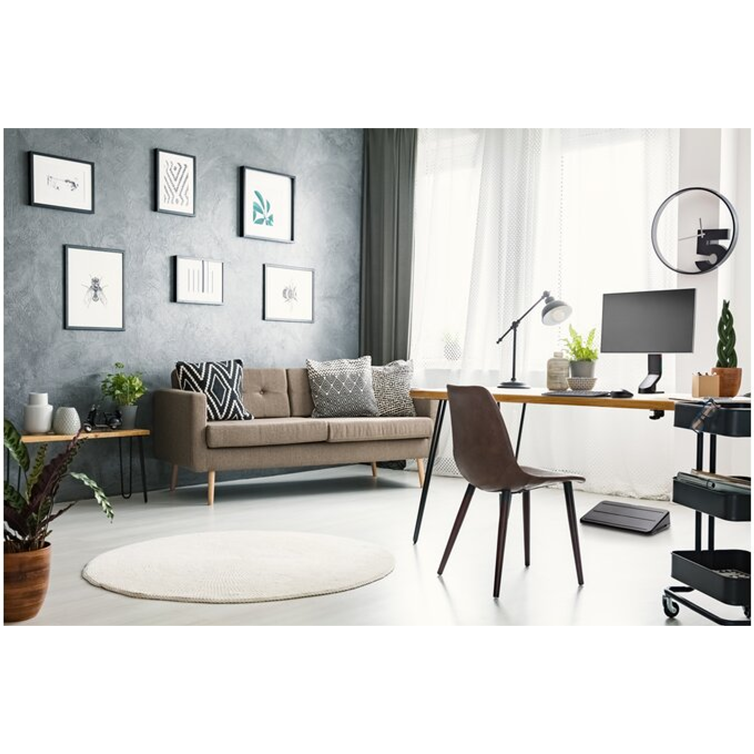 Kensington Apoya pies Space Saving  7