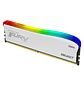 Kingston Fury Beast White RGB KF432C16BWA/16 Memoria Ram 16GB DIMM DDR4 3200 MT/s - Miniatura 2
