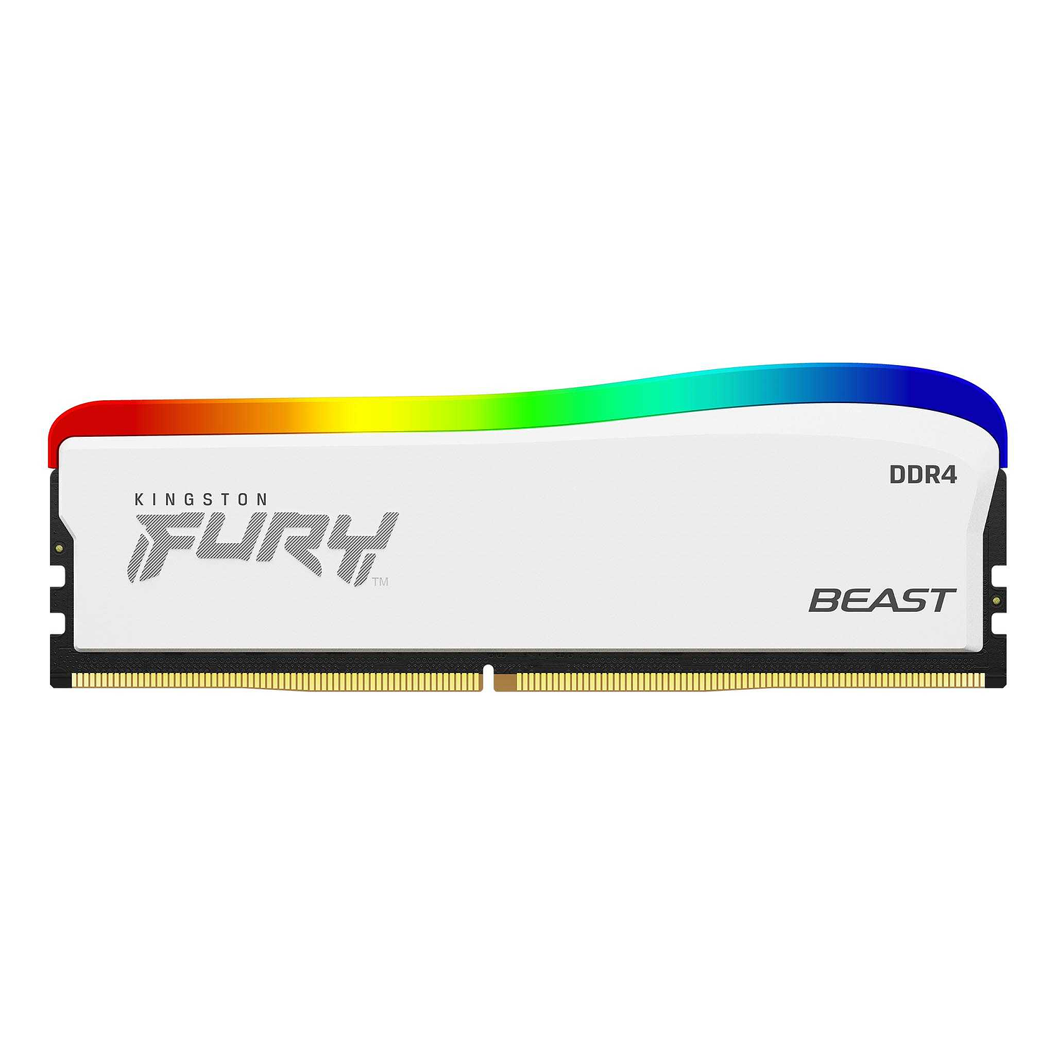 Kingston Fury Beast White RGB KF432C16BWA/16 Memoria Ram 16GB DIMM DDR4 3200 MT/s 1