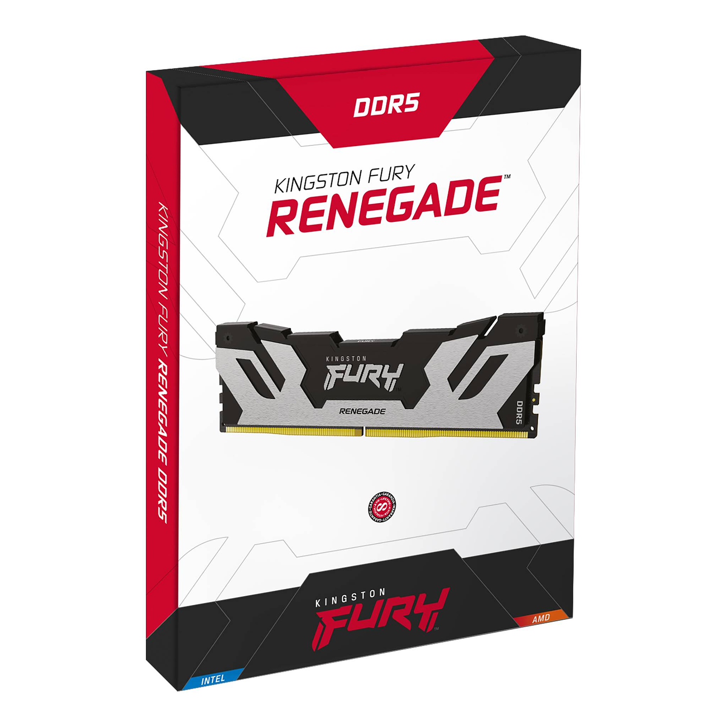 Kingston Fury Renegade KF564C32RS-24 Memoria Ram 24 GB DIMM DDR5 6400 MT/s 3