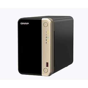 Qnap Nas 2 bay Torre 8GB Ram Intel Celeron 4 nucleos 25GBe