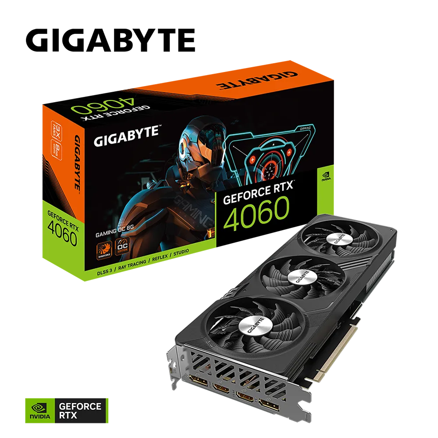 Gigabyte GeForce RTX 4060 Gaming OC 8G Tarjeta Gráfica 14