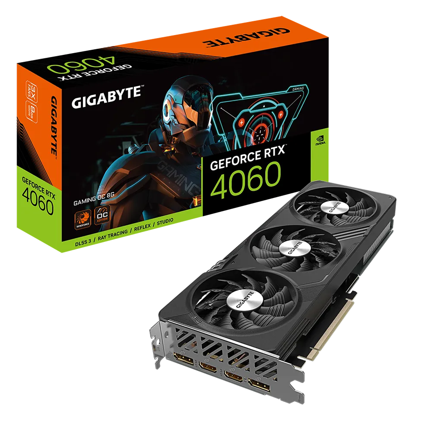 Gigabyte GeForce RTX 4060 Gaming OC 8G Tarjeta Gráfica 15