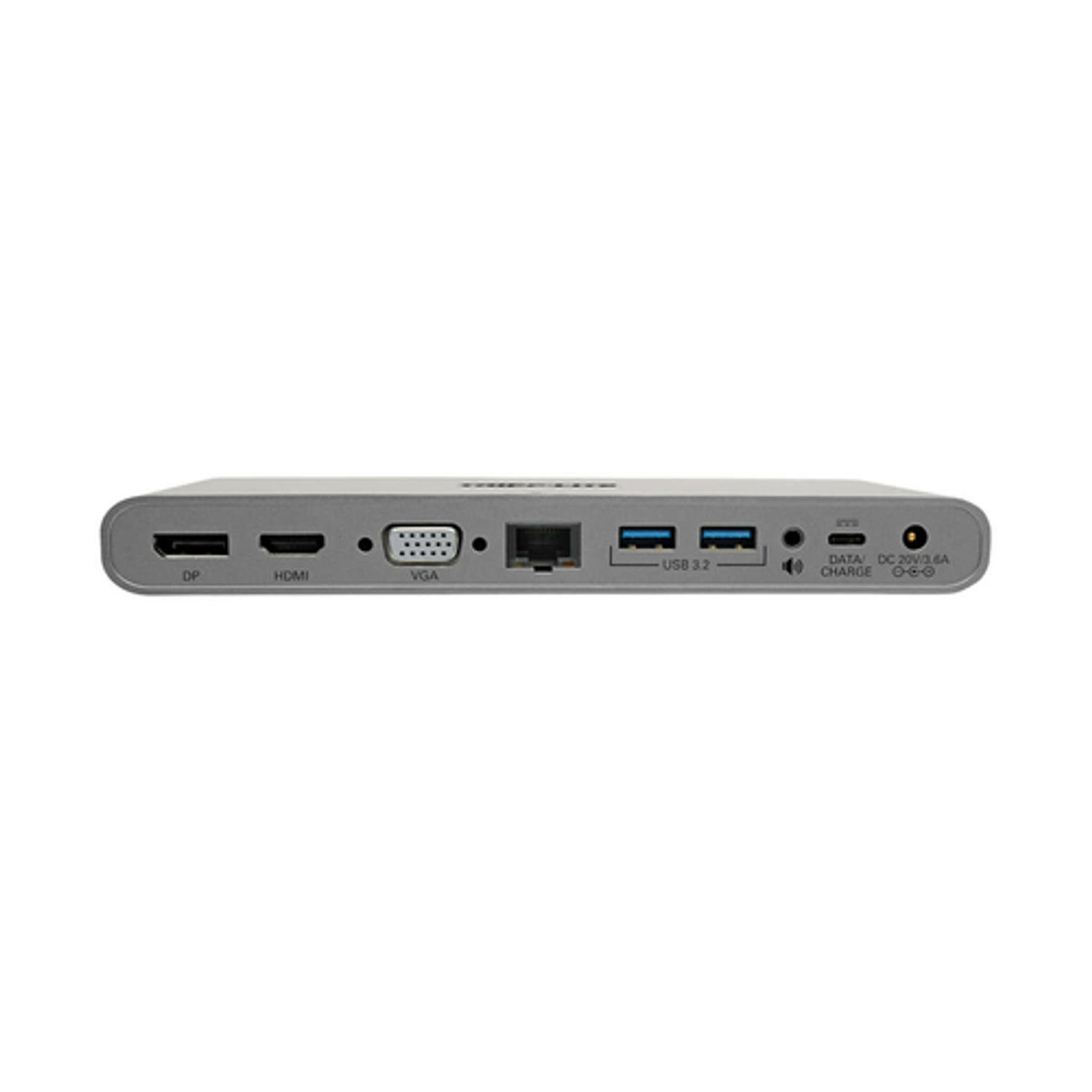 Tripp Lite U442-DOCK4-INT Docking USB-C, 4K HDMI/ VGA, USB 3.x (5 Gbps), GbE, Carga PD 100 W 5