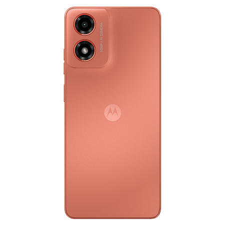 Motorola G04 4GB+128GB Celular Color Naranjo