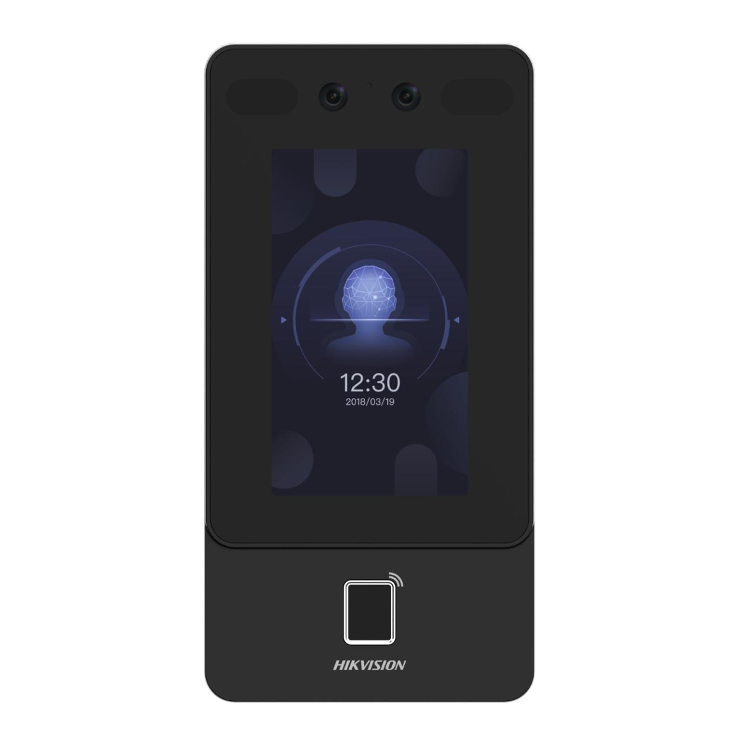 Hikvision DS-K1T342MFWX-E1, Reconocimiento Facial, 2MP, 1.5k, Rostros, 3k, Tarjetas, Huellas 1