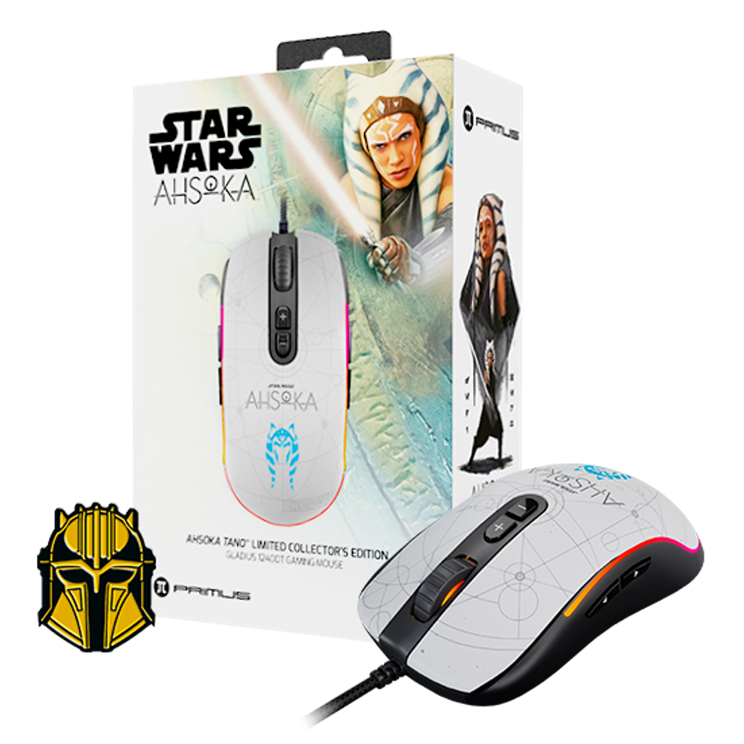 Primus Gaming Mouse Gamer Gladius 12400T Ahsoka Tano  8