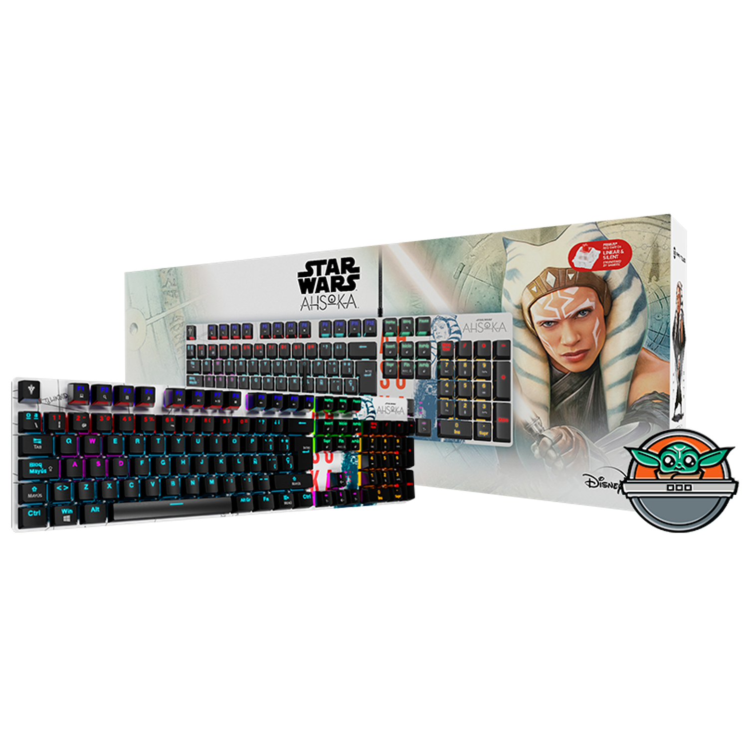 Primus Gaming Teclado Mecanico Gamer Ballista 90T Ahsoka Tano  5