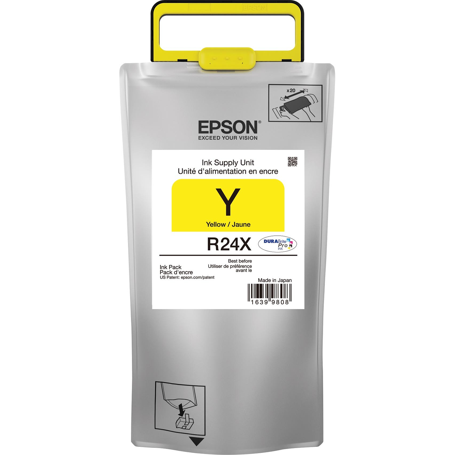 Epson R24X Bolsa De Tinta Color Amarillo