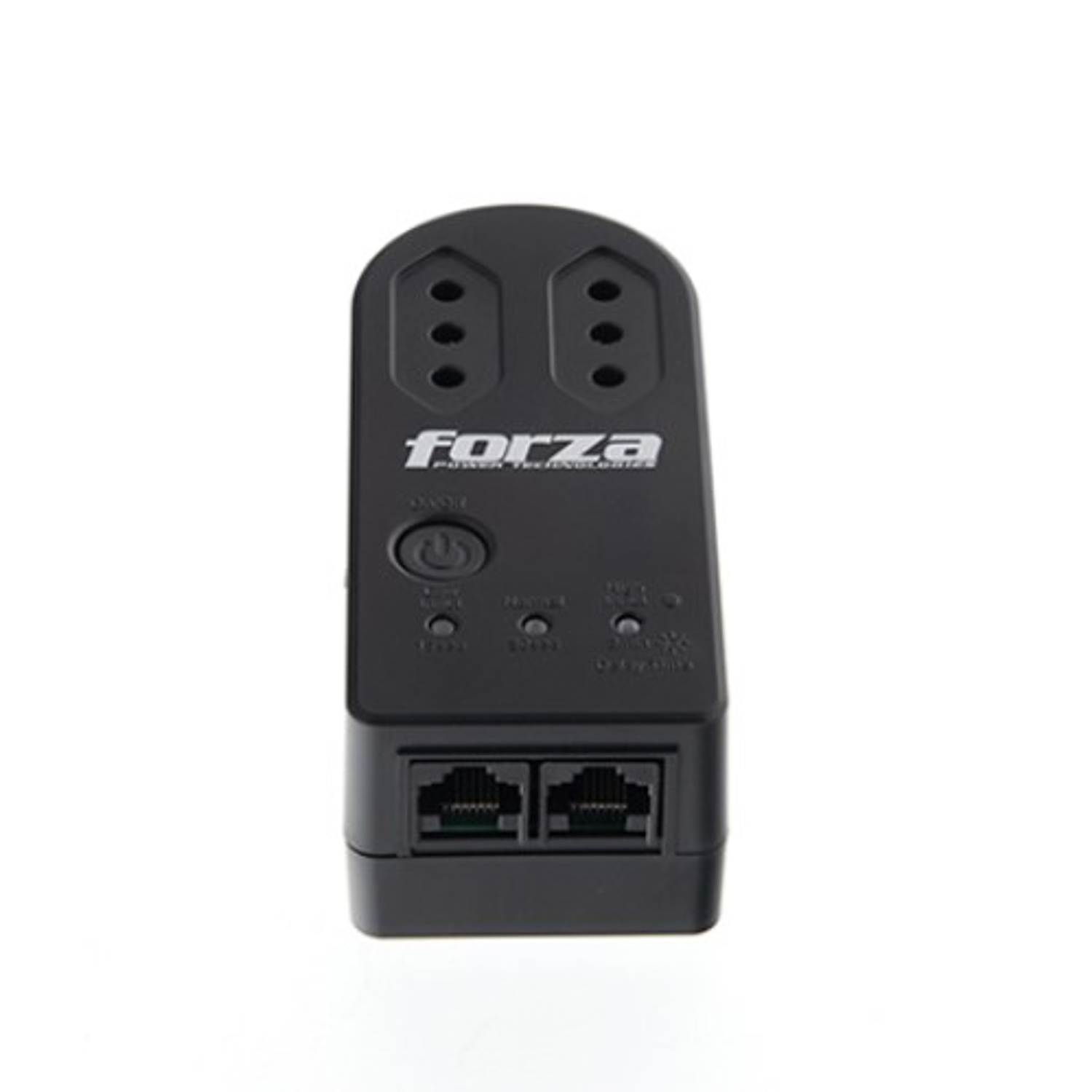Forza FVP-1202N-C Protector Voltaje AC 220V 2 Tomas Corriente Color Negro 2
