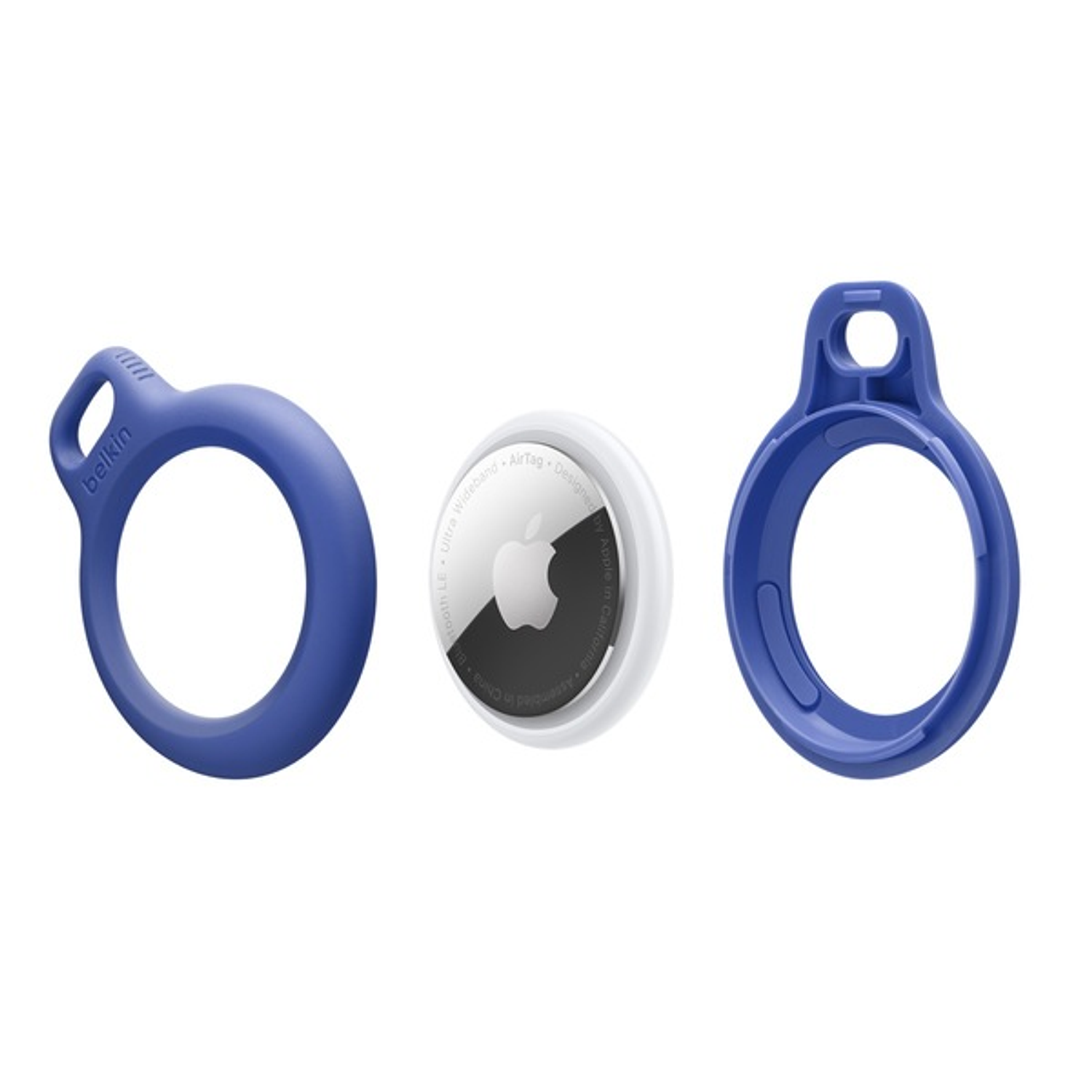 Belkin Protector Con Llavero Para AirTag Color Azul 3