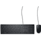 Dell KM300C-LTN,  Kit Teclado y Mouse, Alámbrico, USB, 1000 DPI, Español, Negro - Miniatura 1