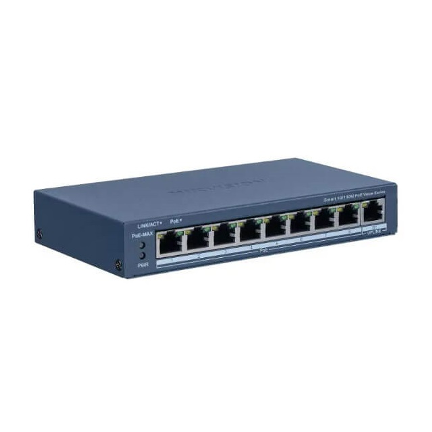Hikvision DS-3E1309P-EI/M Switch POE Inteligente Fast Ethernet de 8 Puertos