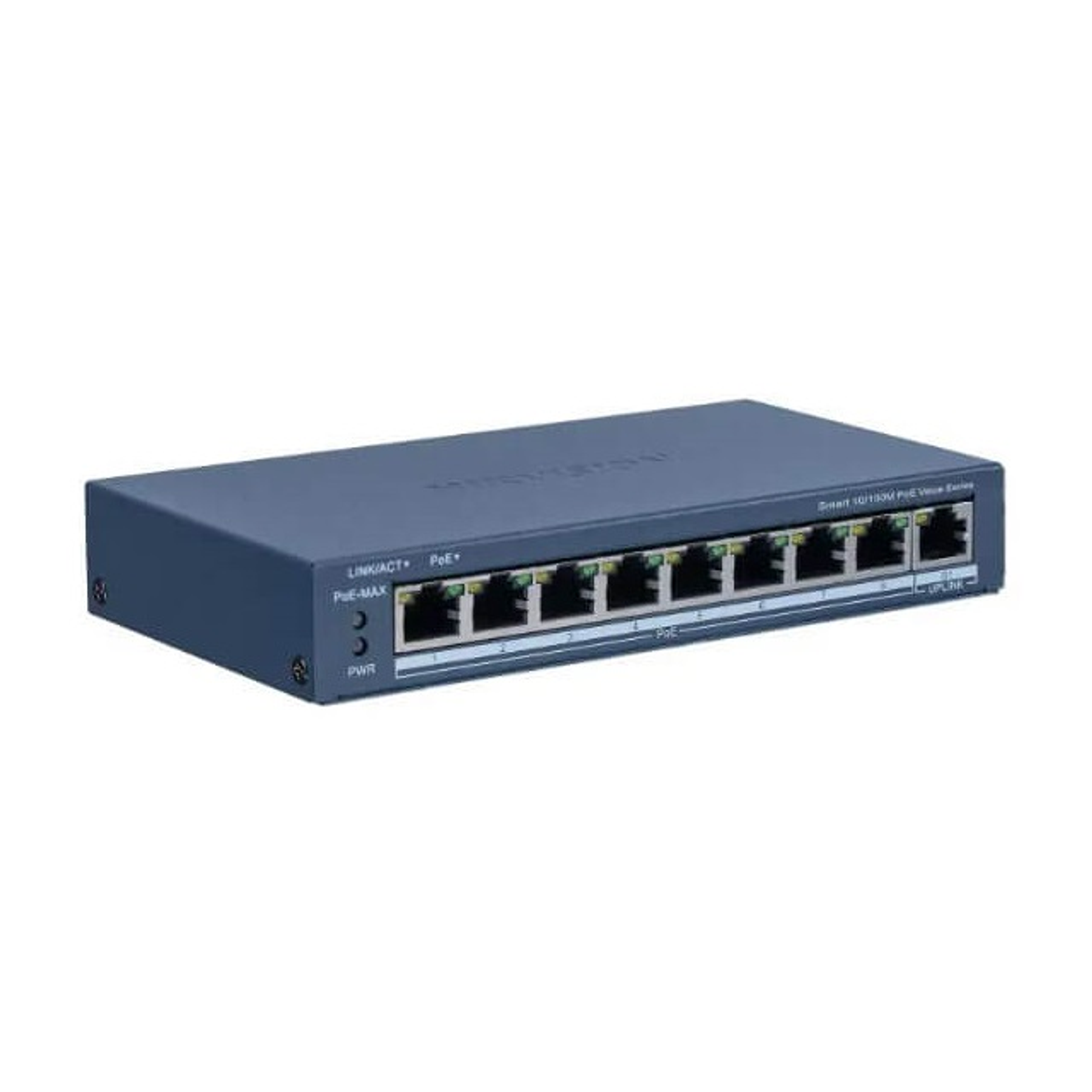 Hikvision DS-3E1309P-EI/M Switch POE Inteligente Fast Ethernet de 8 Puertos
