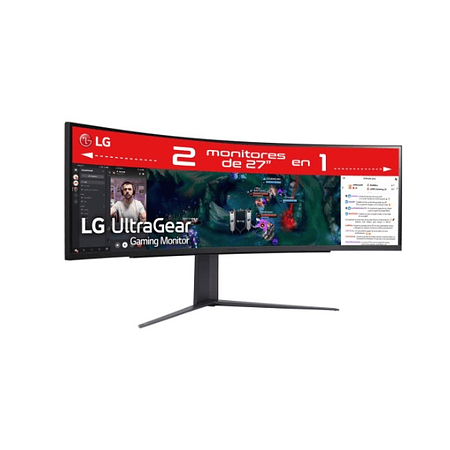 LG UltraGear 49GR85DC-B Monitor Gaming 49" 5120 x 1440 1ms, 240Hz, 