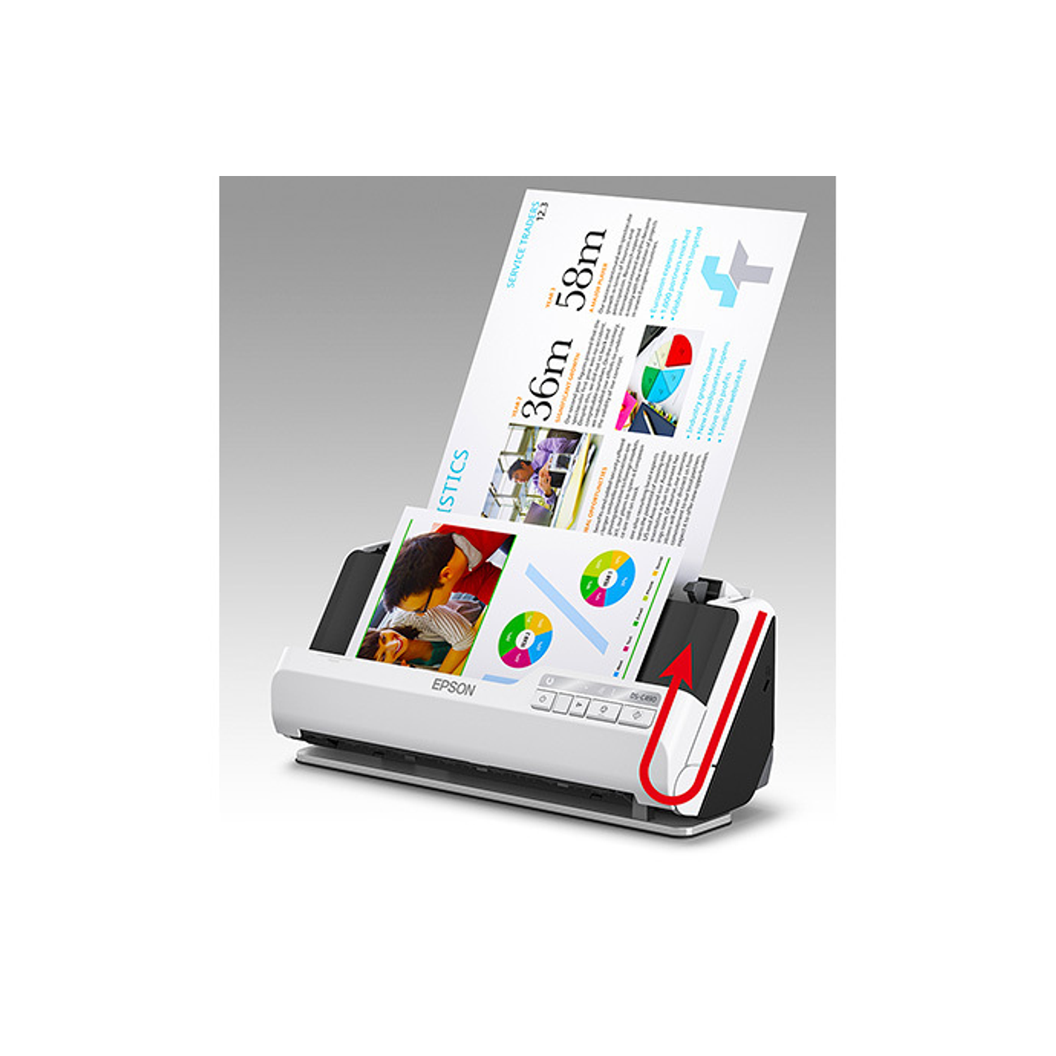 Epson DS-C490 Escáner Compacto de Documentos  7