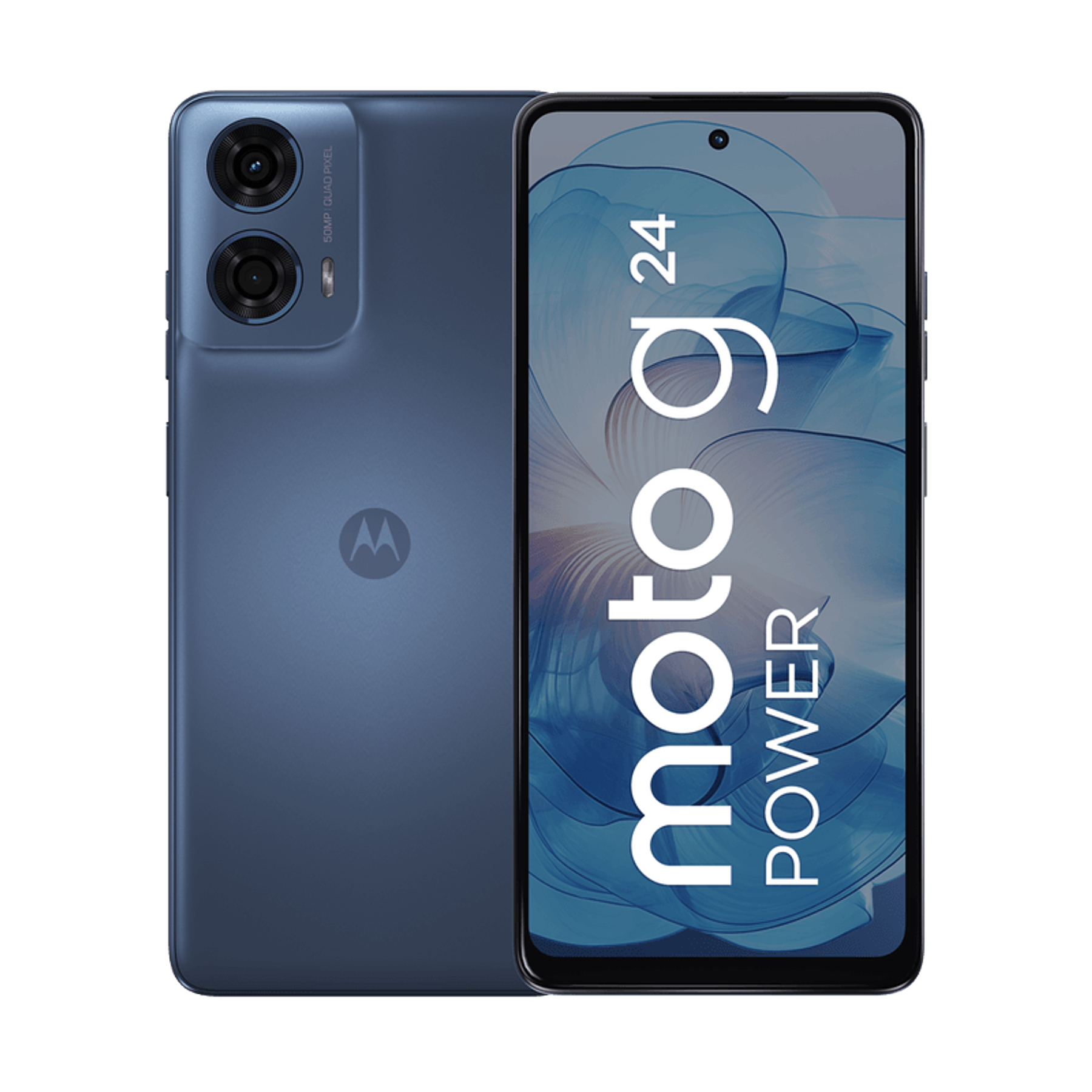 Motorola g24 Power 4GB+256GB Celular Color Azul Media Noche