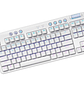 Logitech G715 Teclado Inalambrico Gamer Color Blanco - Miniatura 3