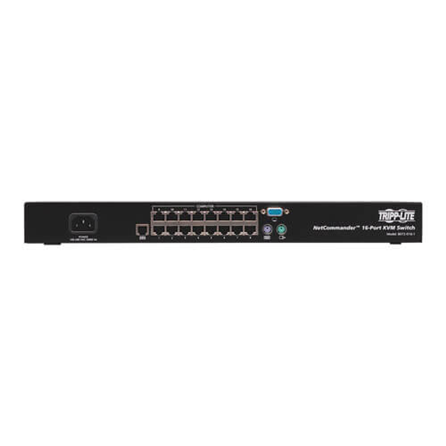Tripplite KVM NetCommander Cat5 de 16 Puertos para Instalar en 1U de Rack 2