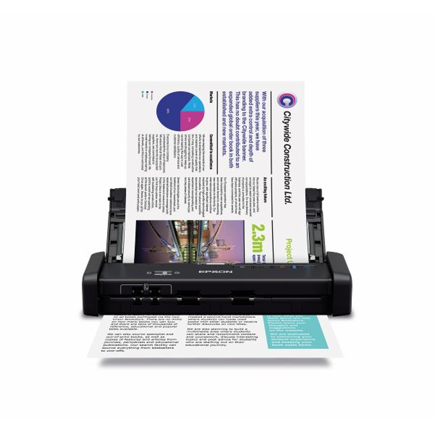 Epson DS-320 Escáner Dúplex Portátil para Documentos 1