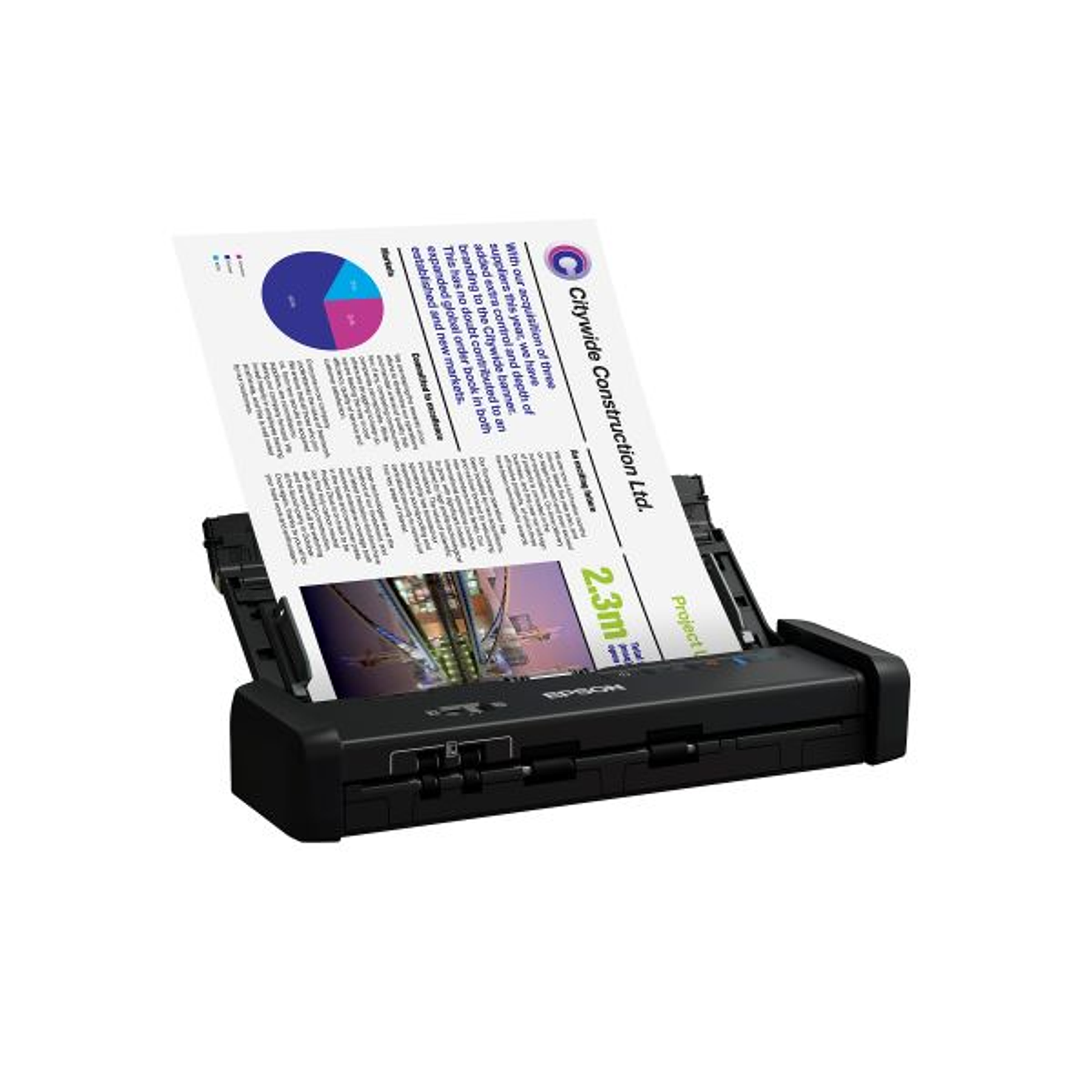 Epson DS-320 Escáner Dúplex Portátil para Documentos