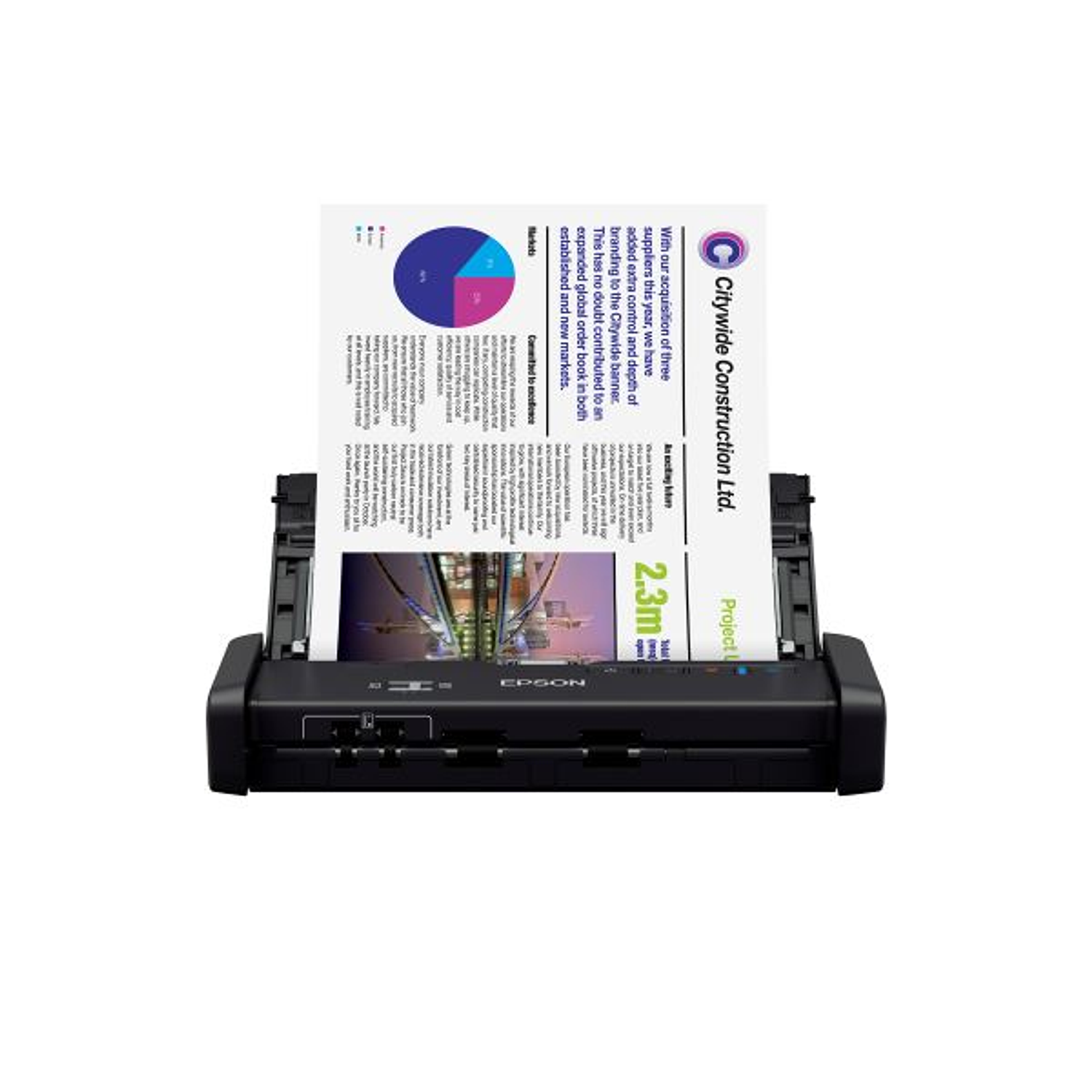 Epson DS-320 Escáner Dúplex Portátil para Documentos 2