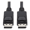 Tripp Lite Cable DisplayPort Con Conectores De Seguridad, 4K 60 Hz 3.05 Metros