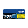 Brother TN-225Y Tóner Amarillo de Alto Rendimiento de 2.200 Páginas