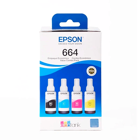 Epson T664520-4P Pack de 4 Tintas 