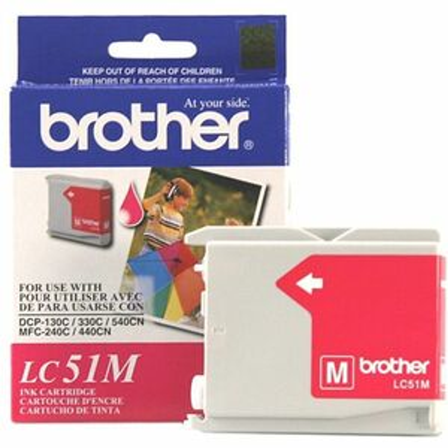 Brother LC-51M Cartucho de Tinta Magenta