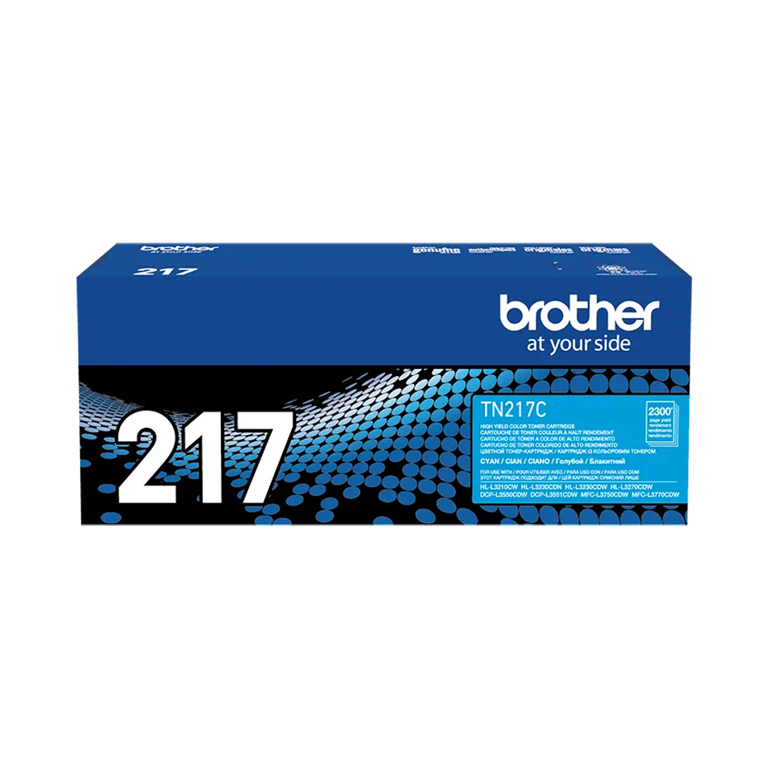 Brother TN217C Toner Color Cian 2.300 Páginas 1