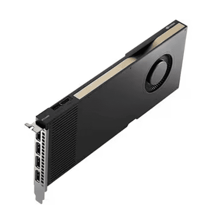 NVIDIA Tarjeta Gráfica RTX A4000 16 GB GDDR6 PCIe 4.0 x16 4 x DisplayPort