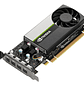 NVIDIA Tarjeta Gráfica T1000 4 GB GDDR6 PCIe 3.0 x16 Perfil Bajo 4 x Mini DisplayPort - Miniatura 3