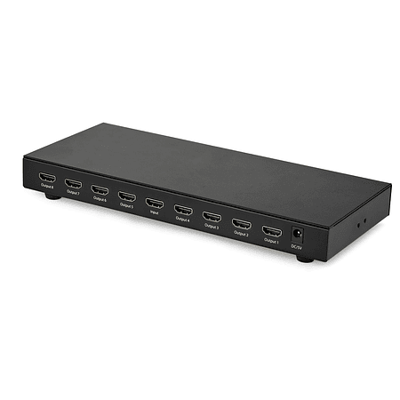 StarTech Divisor Splitter HDMI de 8 Puertos 4K 60Hz con Audio 7.1