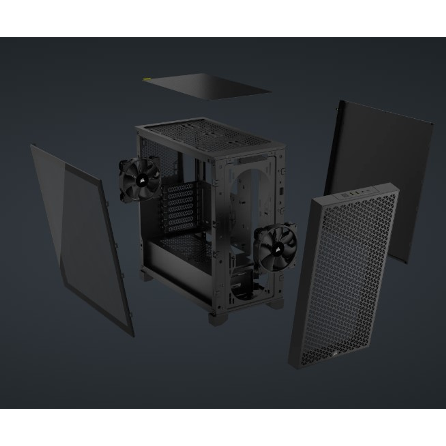 Corsair Memory 3000D AirFlow Semitorre Color Negro 3