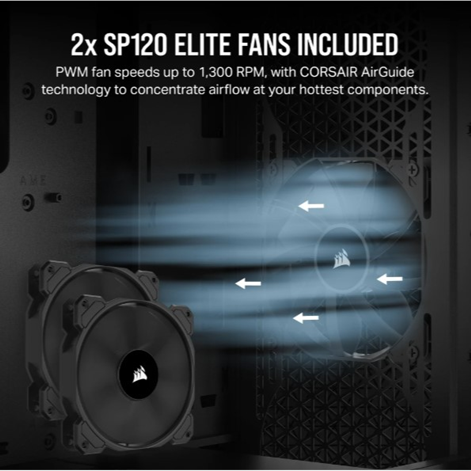 Corsair Memory 3000D AirFlow Semitorre Color Negro 14