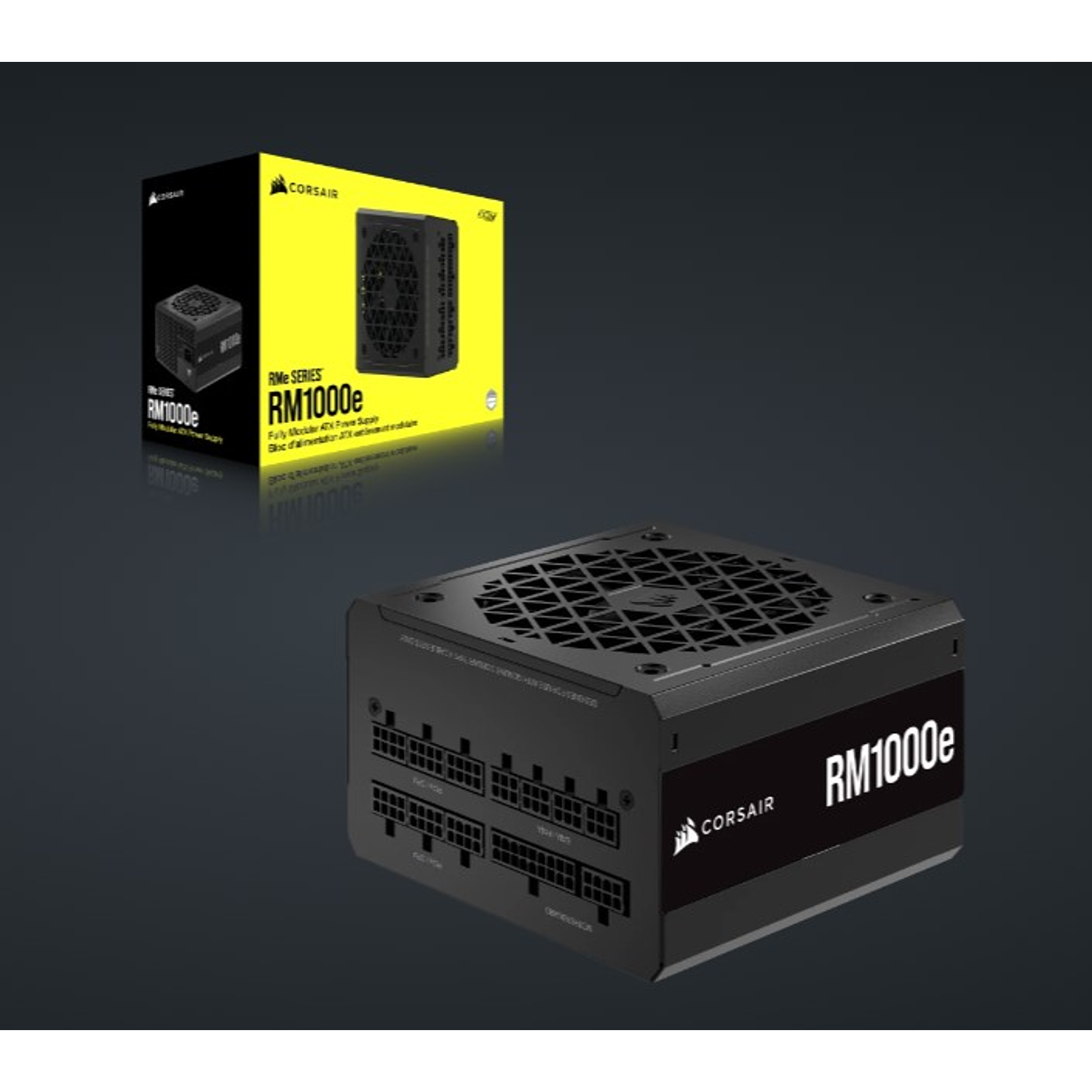 CORSAIR RMe Series RM1000e Fuente de Poder ATX 12V 3.0/ EPS12V 80 PLUS Gold CA 100-240 V 1000 Vatios 1
