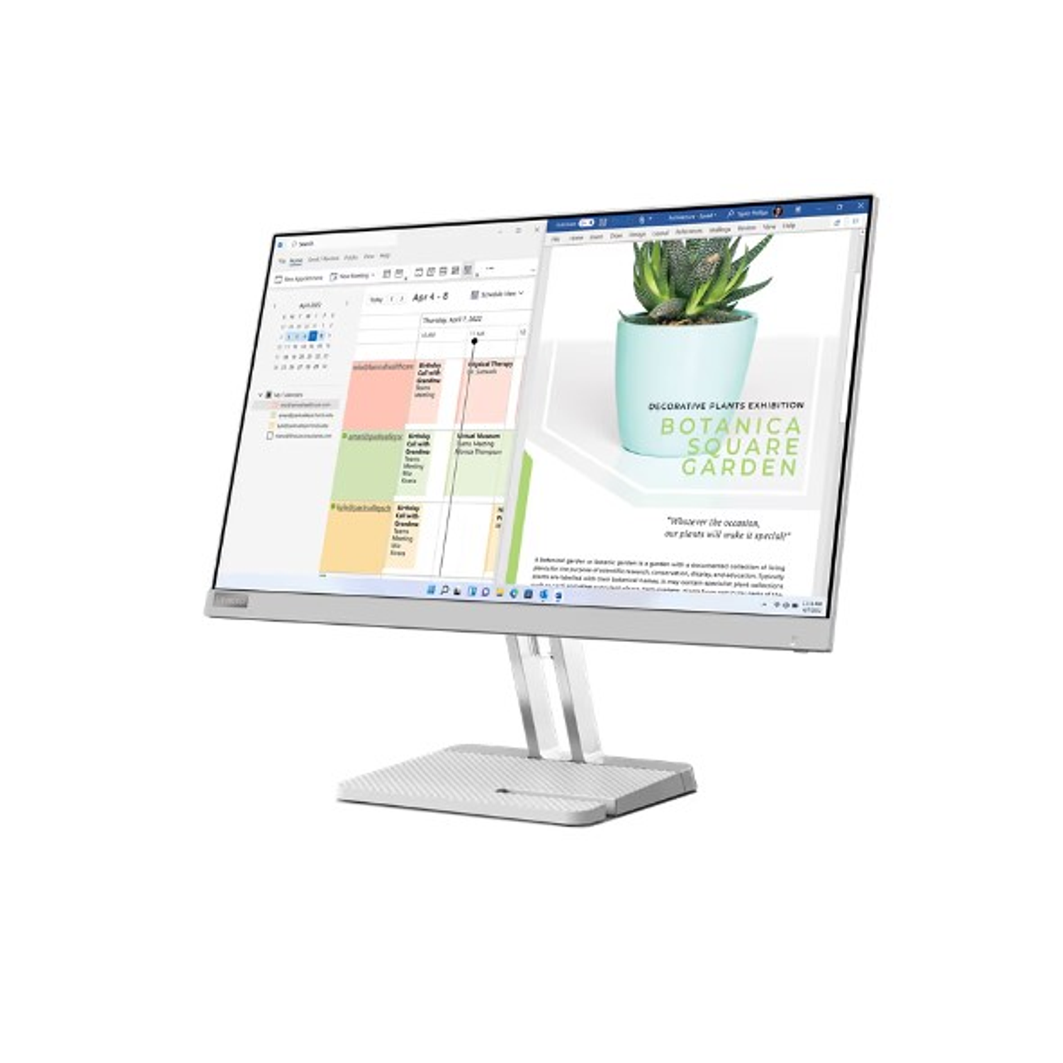 Lenovo L24e-40 VA FHD Monitor 23.8 Pulgadas 4 Ms 100 Hz 3