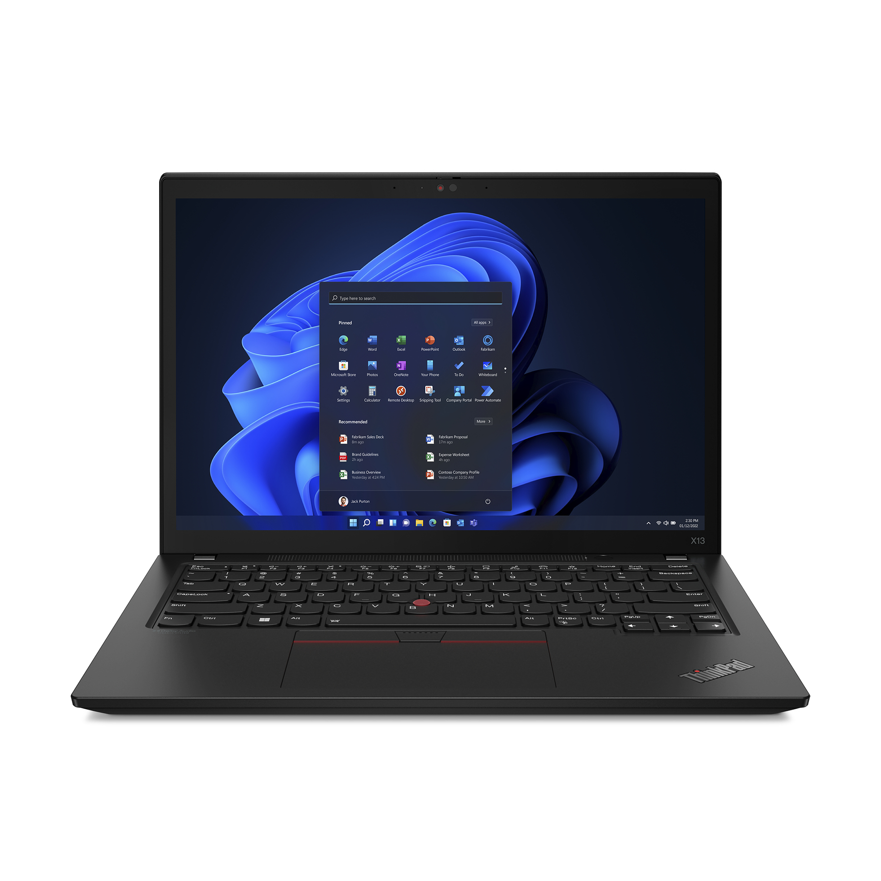 Lenovo ThinkPad X13 Gen3 Notebook de 13.3 Pulgadas Intel Core i5-1245U