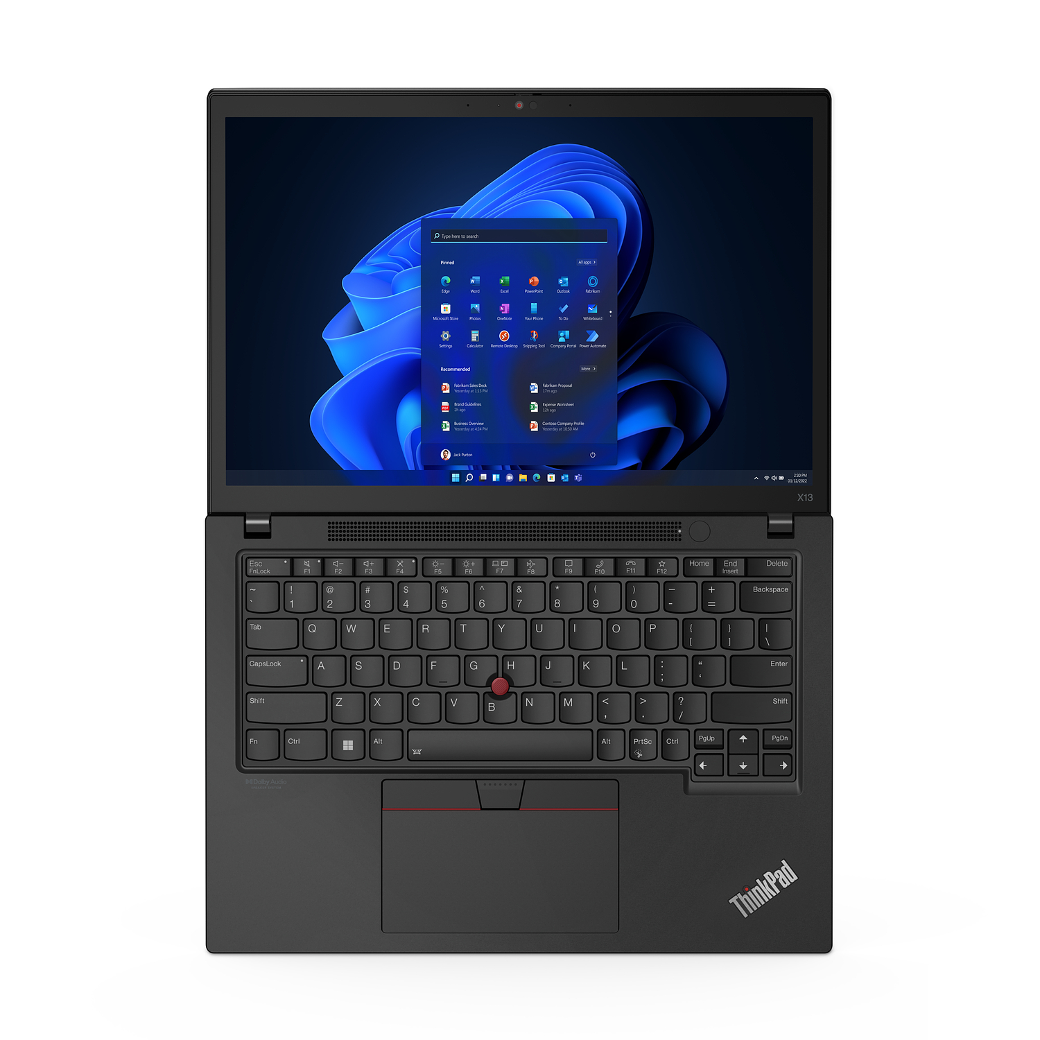 Lenovo ThinkPad X13 Gen3 Notebook de 13.3 Pulgadas Intel Core i5-1245U 10